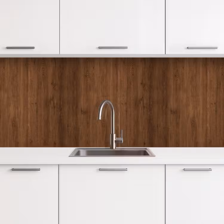 Keuken achterwand - Hardhout - Patronen - Bruin — 4