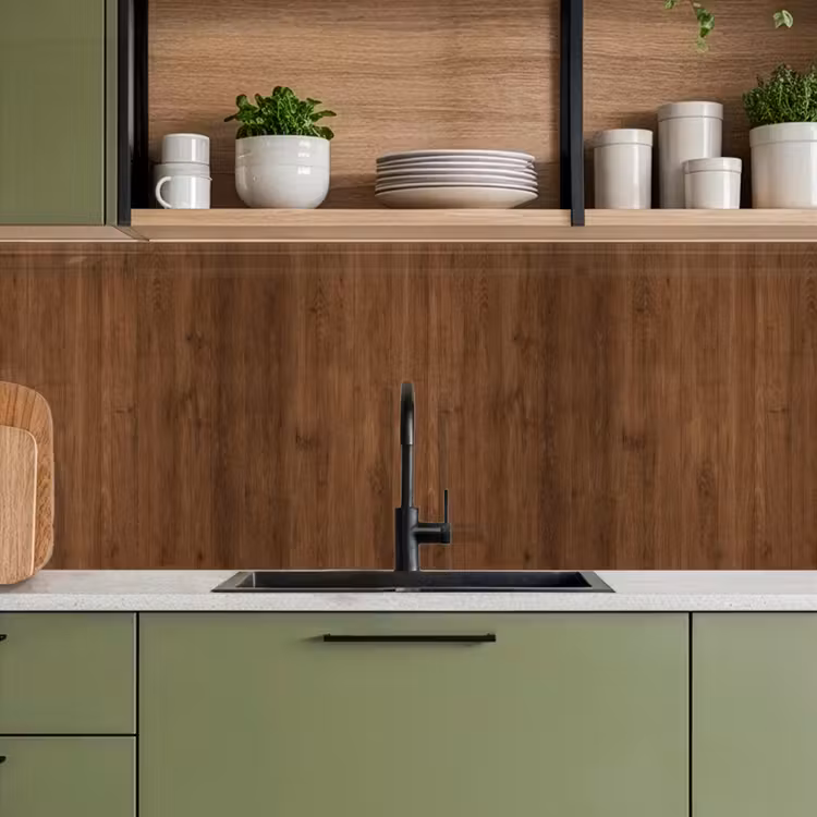 Keuken achterwand - Hardhout - Patronen - Bruin — 8