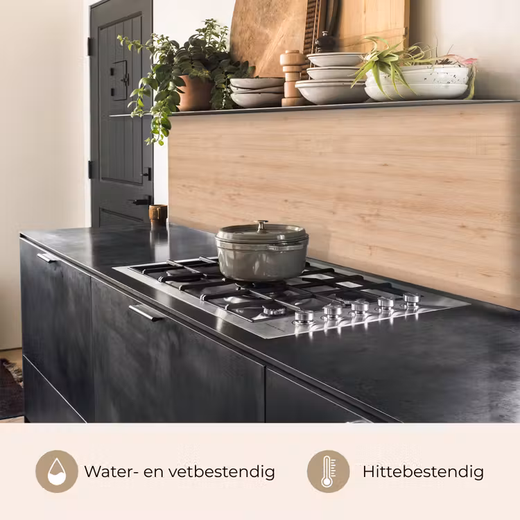 Keuken achterwand - Hout - Patronen - Planken — 5