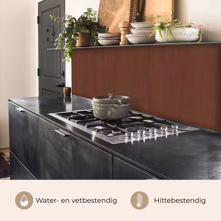 Keuken achterwand - Hout - Plank - Abstract - Patronen — 5