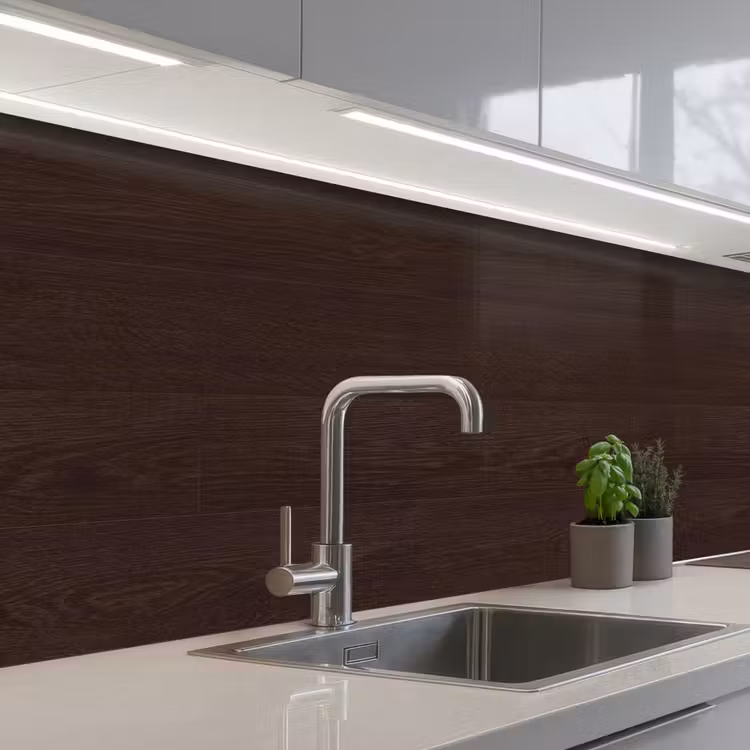 Keuken achterwand - Patroon - Hardhout - Plank — 2