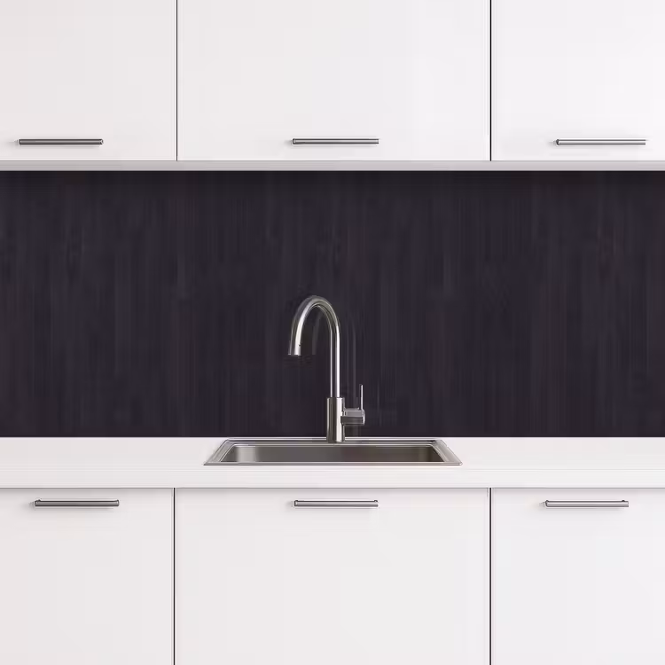 Keuken achterwand - Plank - Zwart - Patronen — 4