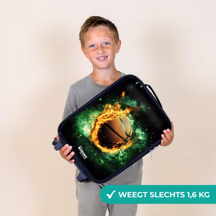 Kinderkoffer - Basketbal in vlammen en explosieve energie — 3