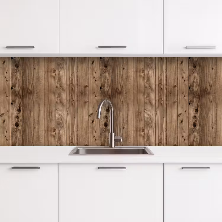 Keuken achterwand - Eikenhout - Patronen - Planken — 4