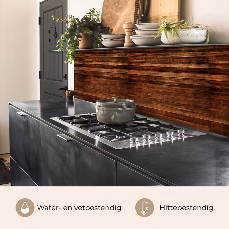 Keuken achterwand - Hardhout - Robuust - Patronen — 5