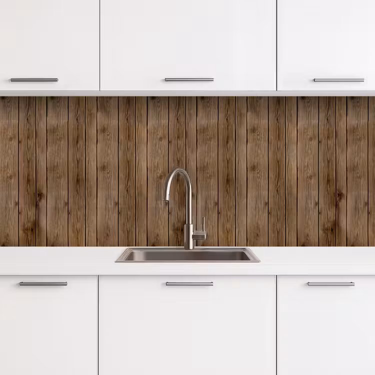 Keuken achterwand - Hout - Natuur - Patronen — 4