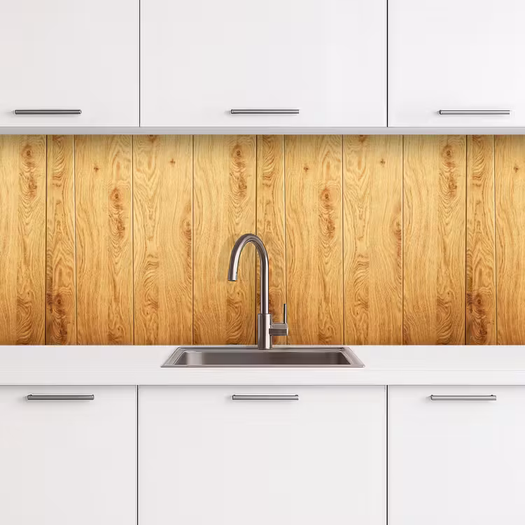 Keuken achterwand - Patronen - Planken - Natuur — 4