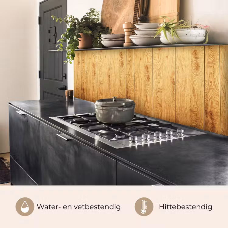 Keuken achterwand - Patronen - Planken - Natuur — 5