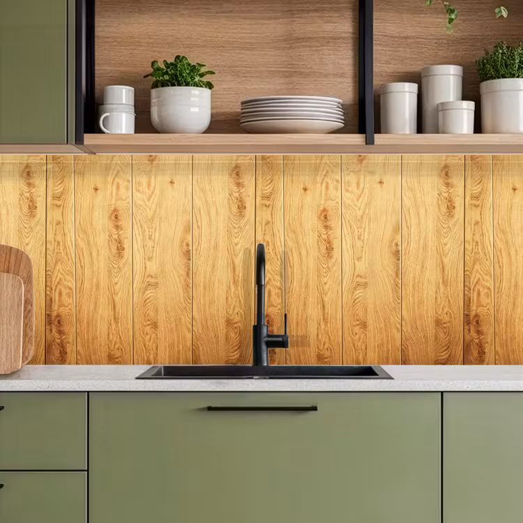 Keuken achterwand - Patronen - Planken - Natuur — 8