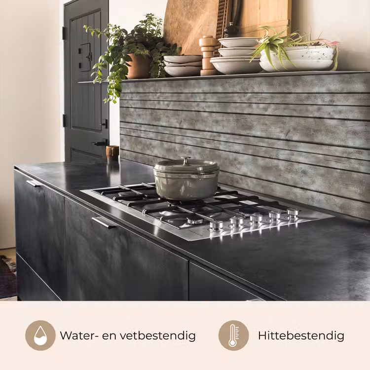 Keuken achterwand - Retro - Plank - Patronen — 5