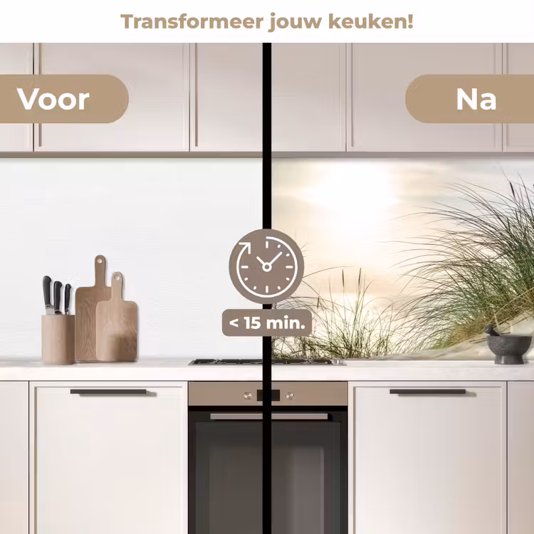 Keuken achterwand - Duin - Waddeneilanden - Water — 2