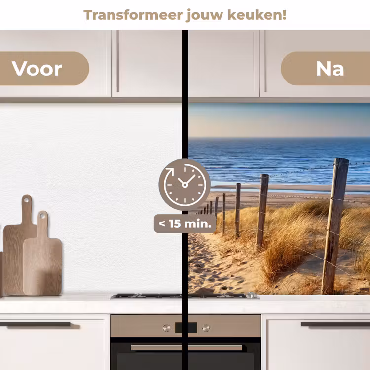 Keuken achterwand - Strand - Zee - Nederland - Duinen - Zon — 2