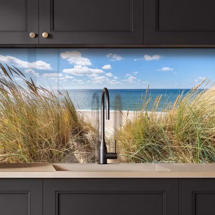 Keuken achterwand - Duin - Gras - Zee - Strand — 4