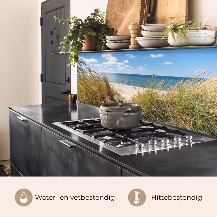 Keuken achterwand - Duin - Gras - Zee - Strand — 7