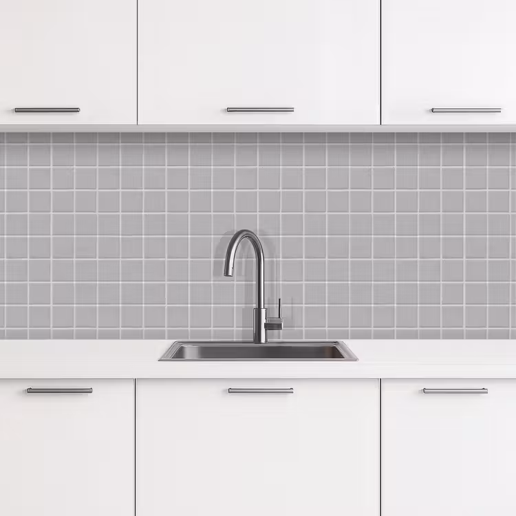 Keuken achterwand - Mozaïek - Tegels - Grijs — 4