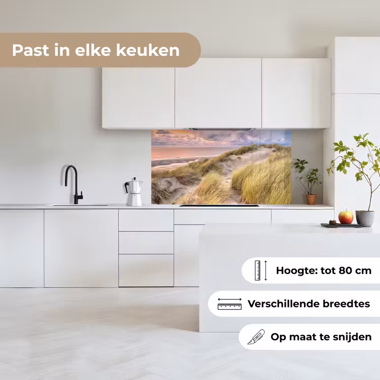 Keuken achterwand - Strand - Zee - Duin - Zonsondergang — 6