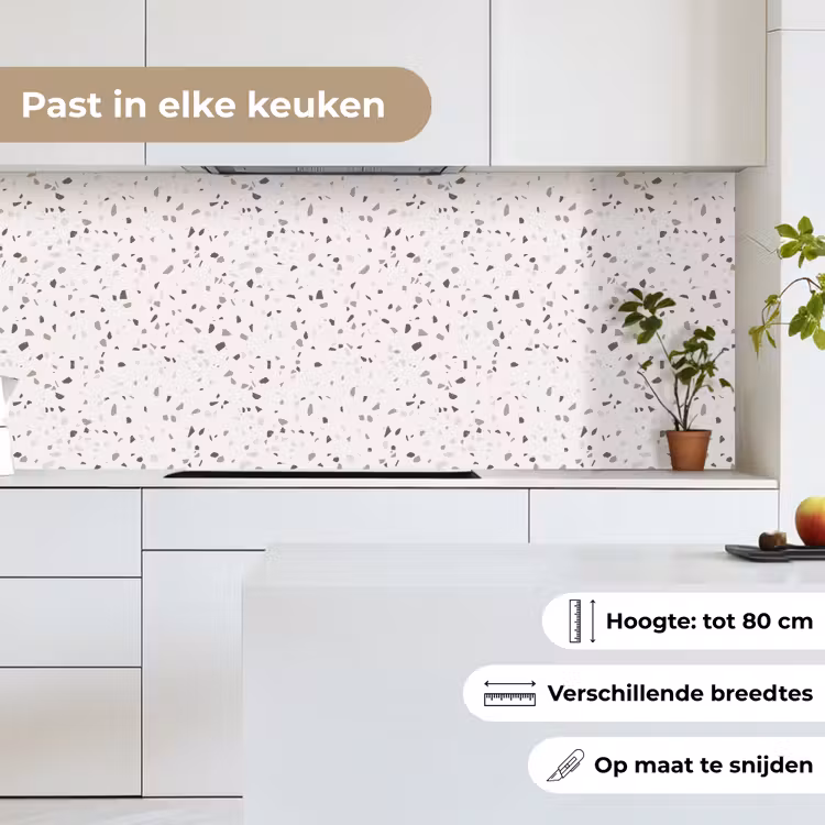 Keuken achterwand - Terrazzo - Patroon - Créme — 7