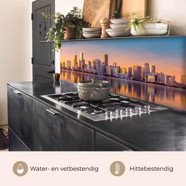 Keuken achterwand - Skyline - Gebouwen - Steden — 5