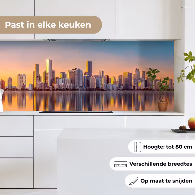Keuken achterwand - Skyline - Gebouwen - Steden — 7