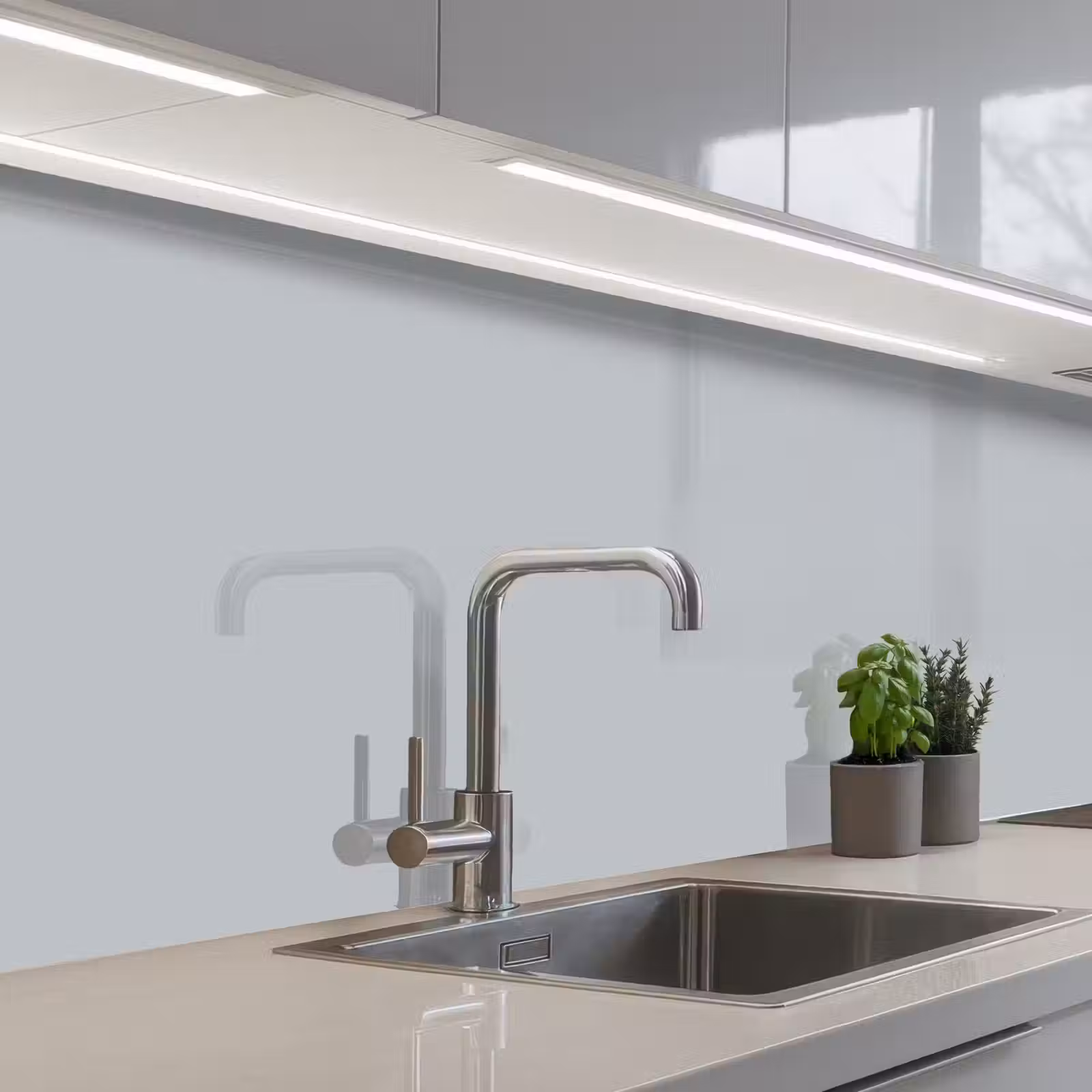 Keuken achterwand - Mistige Morgen — 1