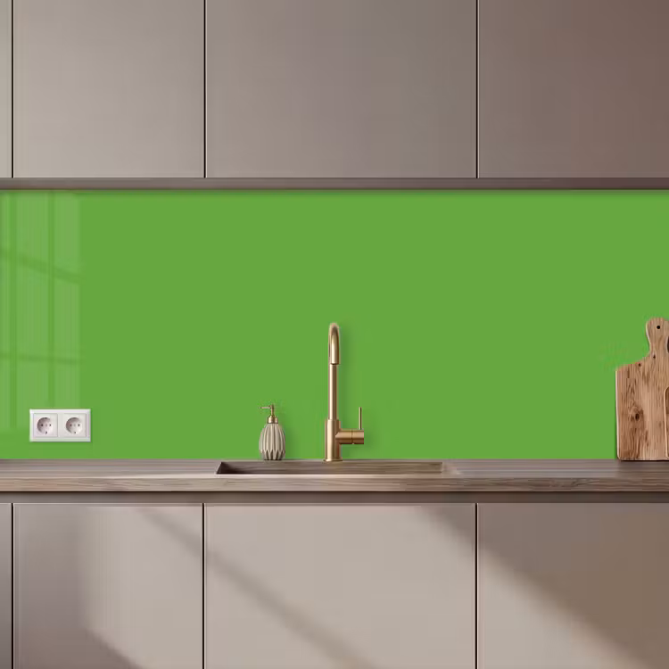 Keuken achterwand - Groen - Kleuren - Natuur — 1