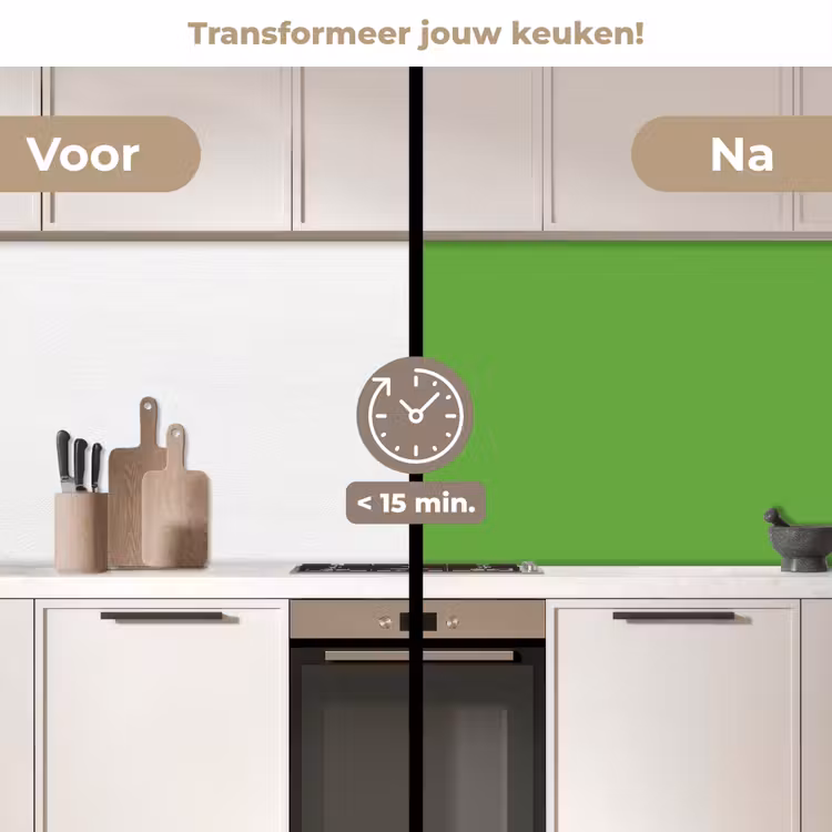 Keuken achterwand - Groen - Kleuren - Natuur — 3