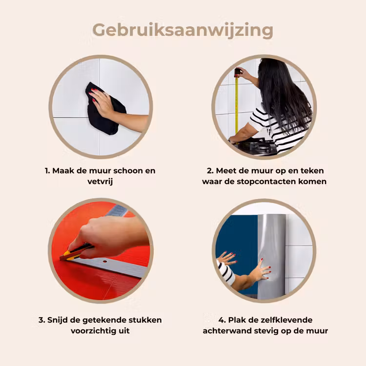 Keuken achterwand - Indigo - Palet - Kleuren — 9