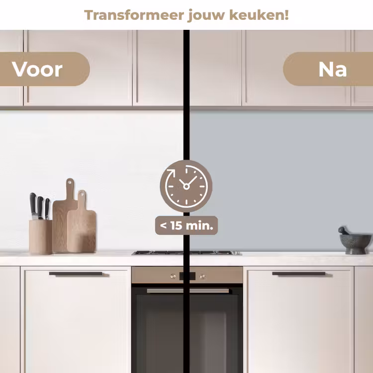 Keuken achterwand - Mistige Morgen — 2