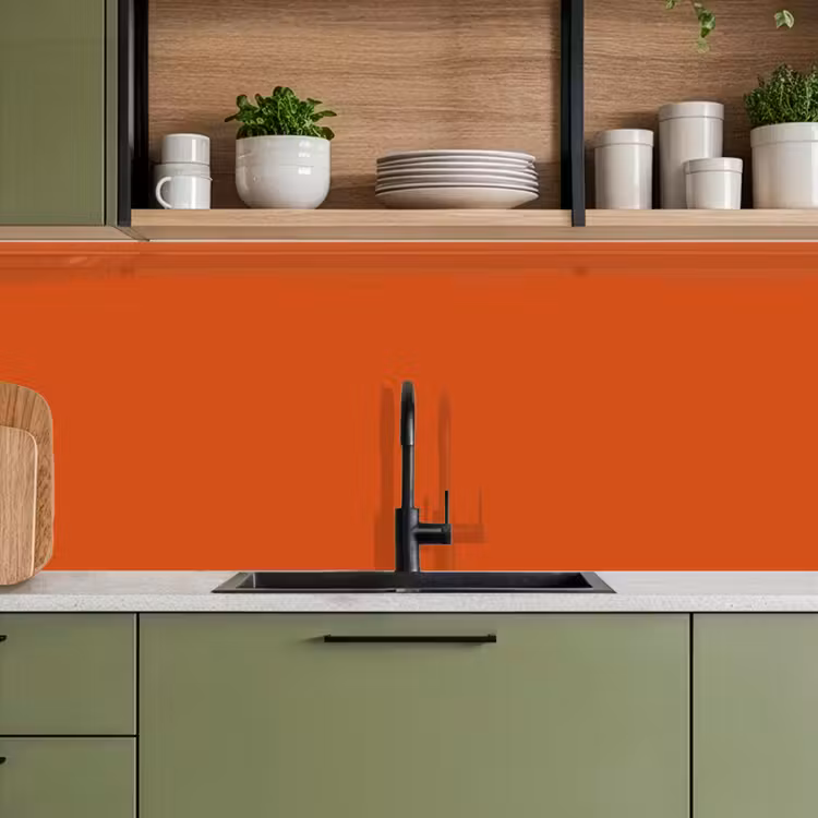 Keuken achterwand - Sienna - Aarde - Kleuren - Effen — 8
