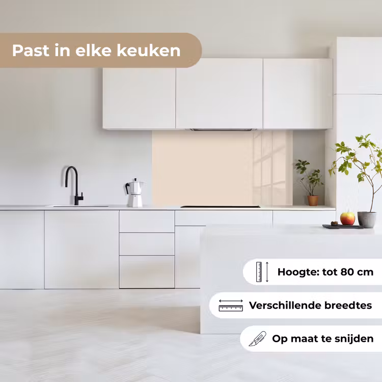 Keuken achterwand - Woestijnstilte — 6