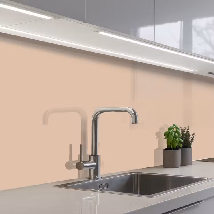 Keuken achterwand - Zachte Zandgloed — 1