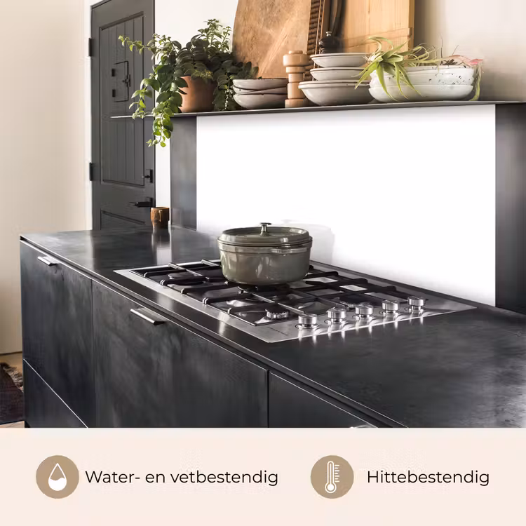 Keuken achterwand - Zuivere Witheid — 7