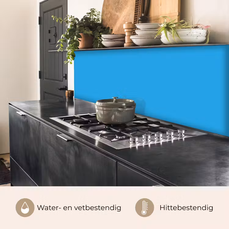 Keuken achterwand - Blauw - Licht - Kleuren — 5