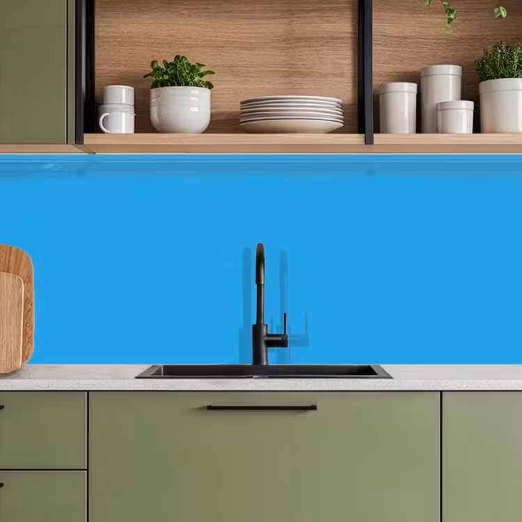 Keuken achterwand - Blauw - Licht - Kleuren — 8
