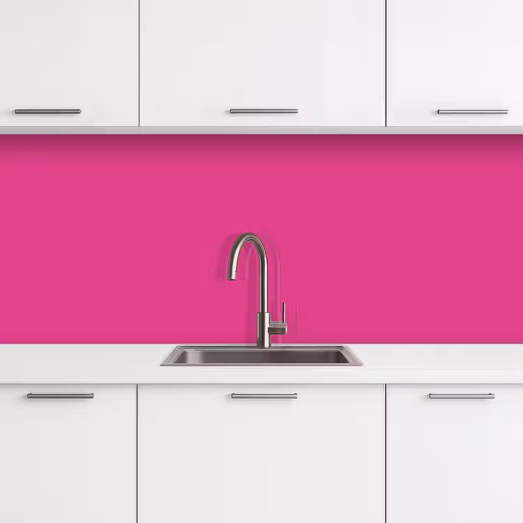 Keuken achterwand - Fuchsia - Neon - Kleuren — 4