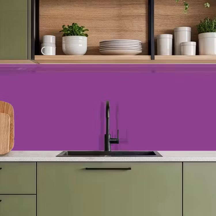 Keuken achterwand - Paars - Kleuren - Effen — 8