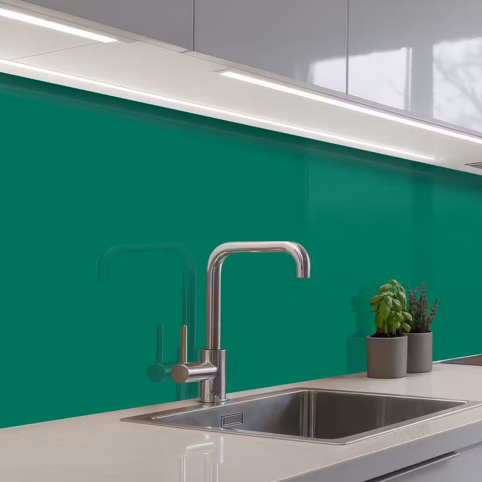 Keuken achterwand - Eeuwige Esmeralda — 1