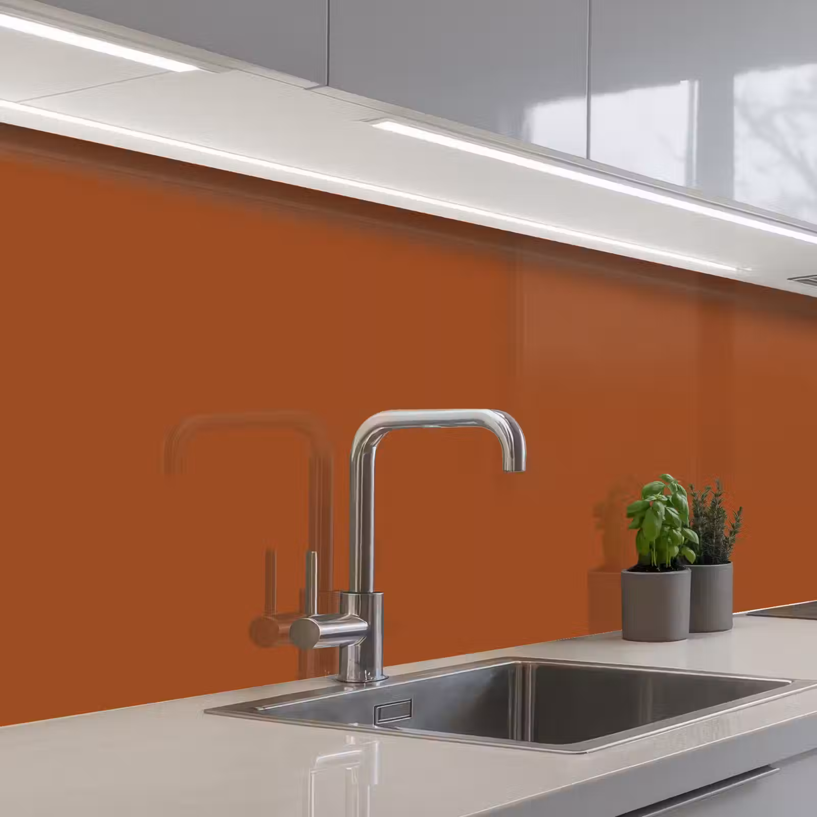 Keuken achterwand - Vurige Verstilling — 1