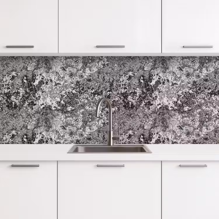 Keuken achterwand - Grijs - Roest - Patroon — 4
