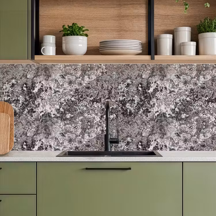 Keuken achterwand - Grijs - Roest - Patroon — 8