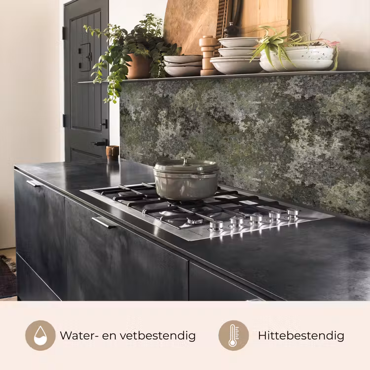 Keuken achterwand - Groen - Roest - Vlekken — 5