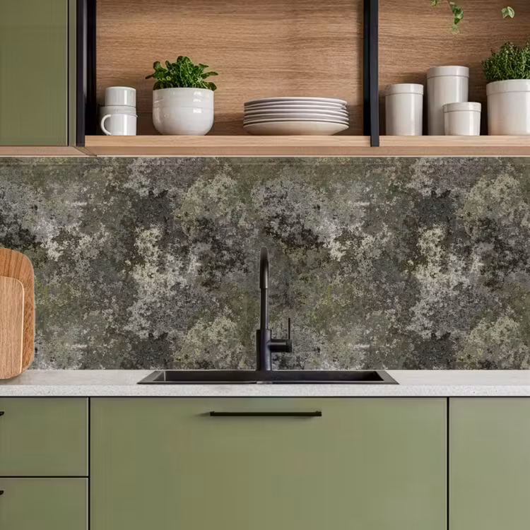 Keuken achterwand - Groen - Roest - Vlekken — 8