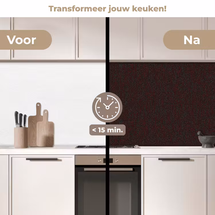 Keuken achterwand - Metaal - Donker - Roest — 3