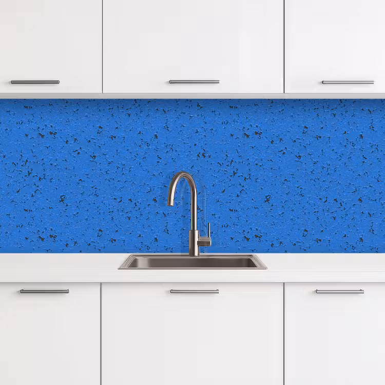 Keuken achterwand - Roest - Blauw - Barsten - Verf — 4
