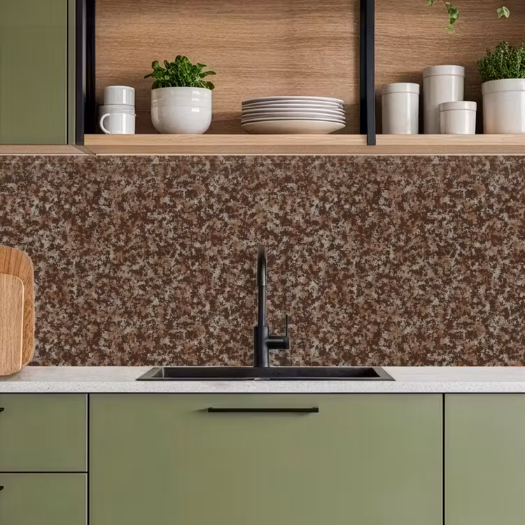 Keuken achterwand - Vlekken - Roest - Bruin - Grijs — 8