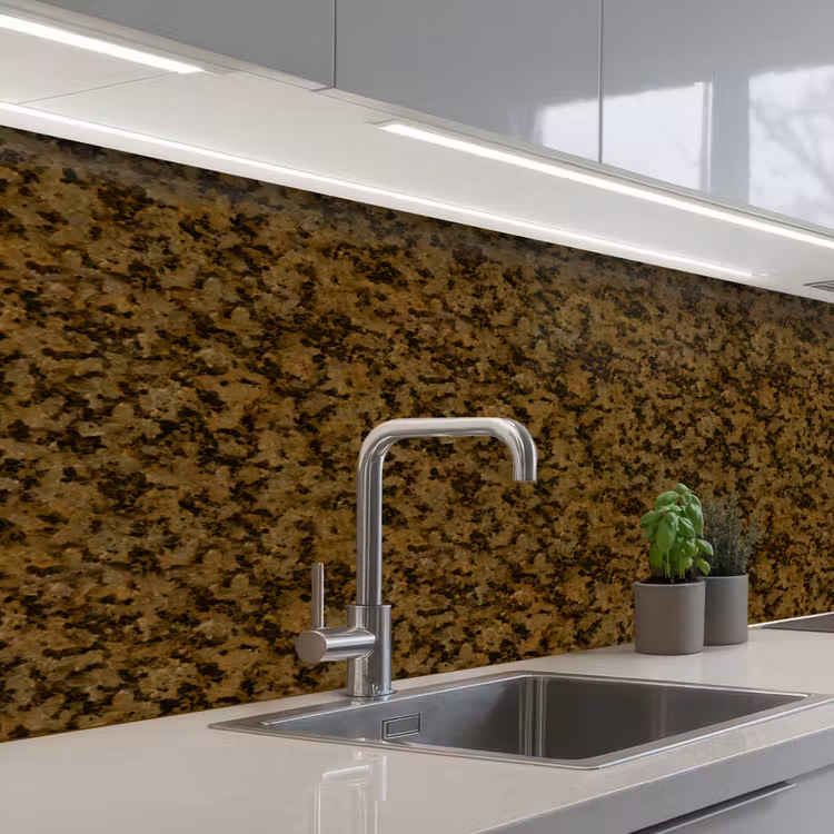 Keuken achterwand - Bruin - Vlekken - Graniet — 2