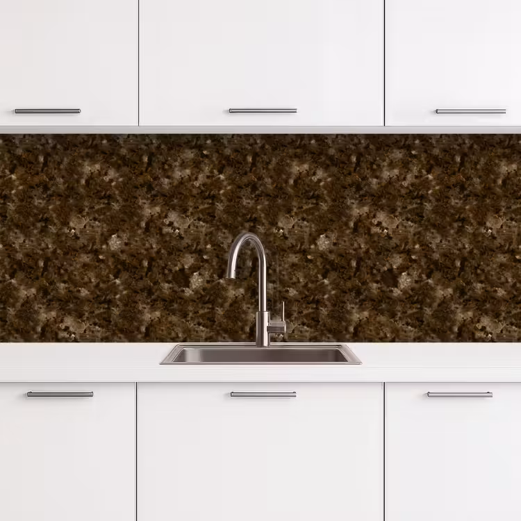 Keuken achterwand - Donker - Graniet - Bruin — 4