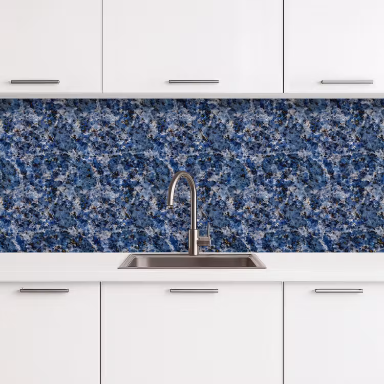 Keuken achterwand - Graniet - Blauw - Koel — 4
