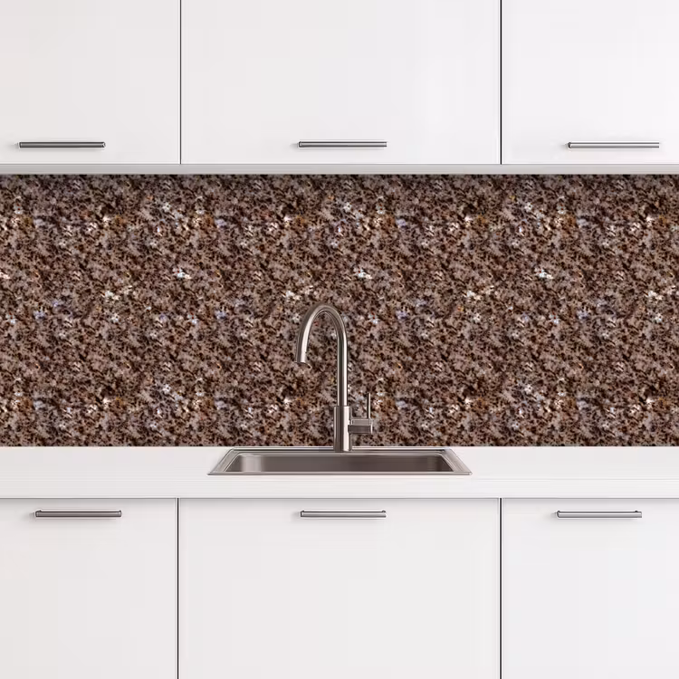 Keuken achterwand - Graniet - Bruin - Structuur — 4