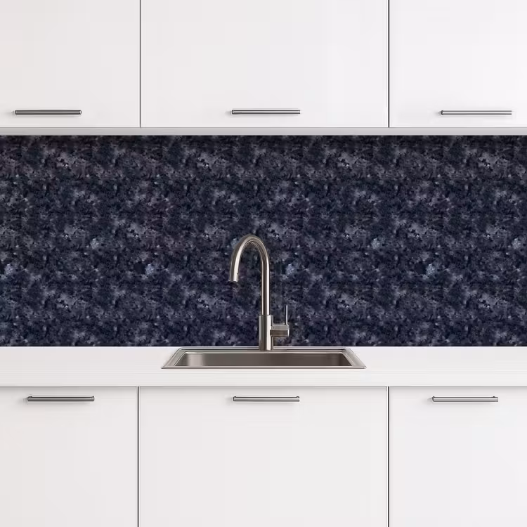 Keuken achterwand - Grijs - Zwart - Patroon — 4